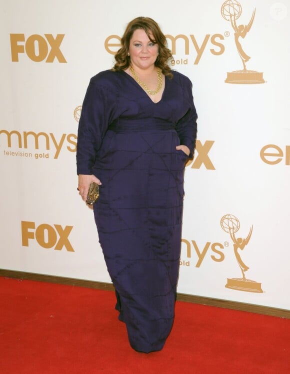 Melissa McCarthy lors des 63ème Emmy Awards, à Los Angeles, le 18 septembre 2011
