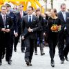 Le prince Daniel et la princesse Victoria de Suède visitent Abo en Finlande le 20 septembre 2011