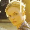 L'actrice californienne Kate Bosworth, belle et naturelle, en couverture du Elle italien. Octobre 2008.