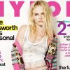 L'actrice et fashionista Kate Bosworth la joue hippie en Une du magazine Nylon. Mars 2011.