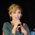 Claire Keim a chanté lors des cinquièmes Trophées du tourisme responsable au Parc des Expositions de Versailles, le 21 septembre 2011 