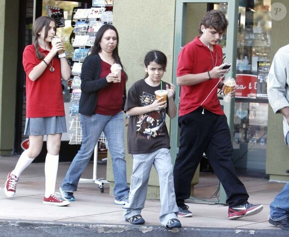 Prince Michael, aîné des enfants de Michael Jackson, à Los Angeles, le 14 mai 2011.