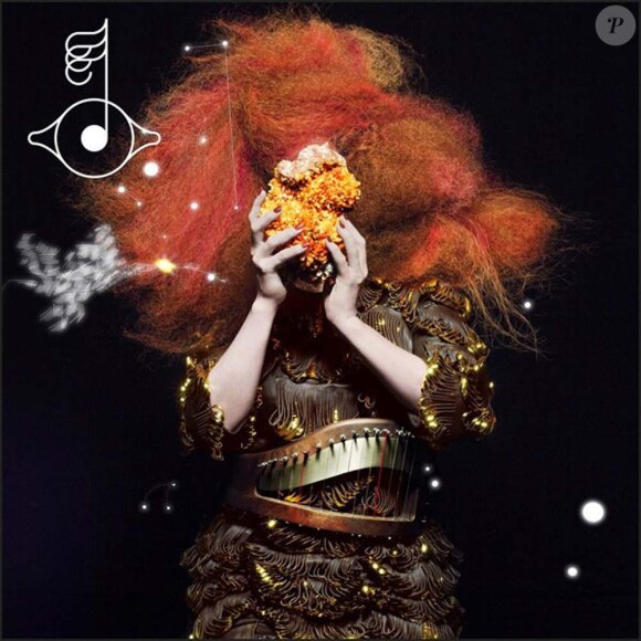 Visuel du titre Crystalline de Björk, par Inez et Vinoodh, M/M. Septembre 2011.
