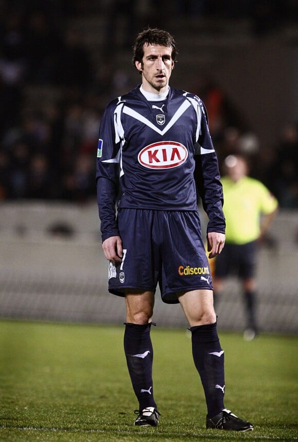 Johan Micoud face à Auxerre le 12 janvier 2008 à Bordeaux