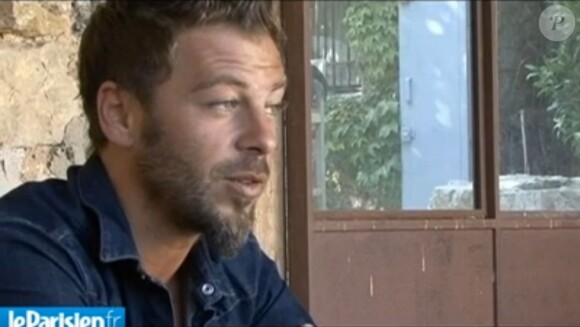 Christophe Maé invite la caméra du Parisien dans sa demeure dans le sud de la France, septembre 2011.