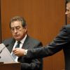 Le chorégraphe Kenny Ortega, témoin lors du procès du docteur Conrad Murray au tribunal de Los Angeles le 27 septembre 2011, accusé d'homicide involontaire sur Michael Jackson