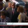 Arrivée de la famille de Michael Jackson au procès du docteur Murray le 27 septembre 2011 à Los Angeles