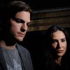 Demi Moore et Ashton Kutcher lors d'une soirée à New-York en avril 2011