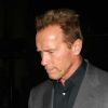 Arnold Schwarzenegger, dîner en famille, à Beverly Hills, le 27 septembre 2011.