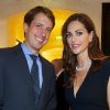 Guy Chatillon et Tasha de Vasconcelos lors du cocktail donné le mardi 27 septembre pour l'ouverture du nouvel espace entièrement dédié aux montres et bijoux,  au sein de la boutique Ralph Lauren.