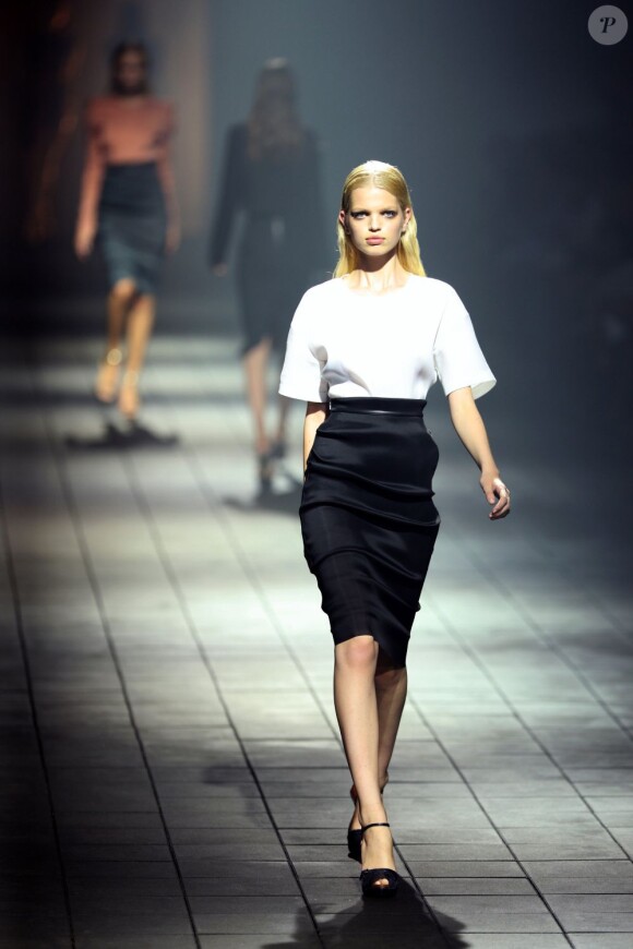 Défilé Lanvin à Paris le 30 septembre