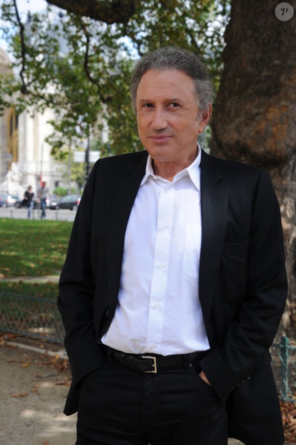 Michel Drucker, à Paris, en août 2011.