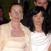 Björk et sa maman à la soirée Oscars Vanity Fair, à Los Angeles, le 25 mars 2011.
