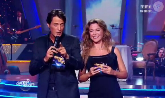 Vincent Cerutti et Sandrine Quétier dans Danse avec les stars 2, samedi 8 octobre 2011 sur TF1