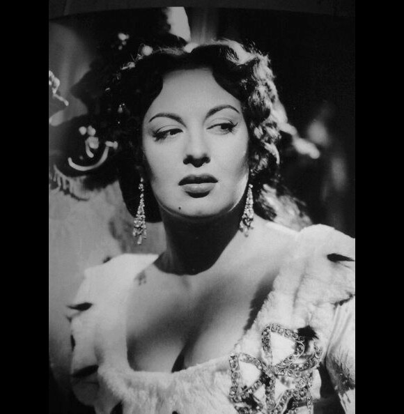 L'actrice Yvonne Sanson, Milady des Trois Mousquetaires d'André Hunebelle (1953)