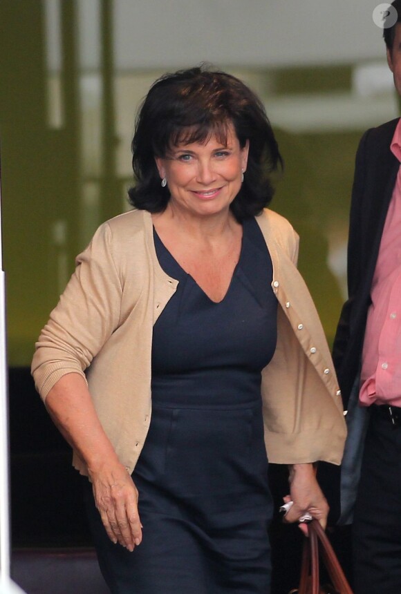 Anne Sinclair à Paris, le 6 septembre 2011.