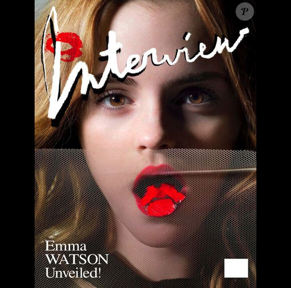 L'actrice Emma Watson nous laisse bouche bée avec sa couverture du magazine Interview. Mai 2009.