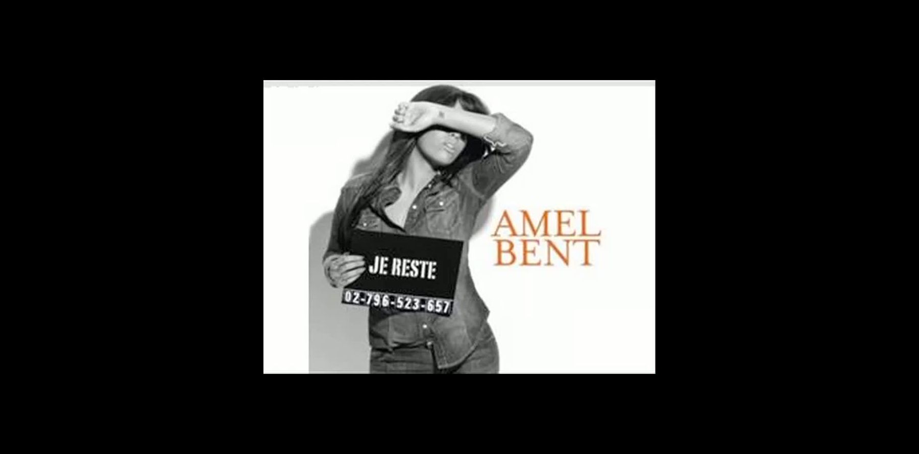 Amel Bent en flagrant délit de nouveau single : ''Je reste'' - Purepeople