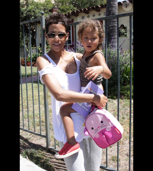 Halle Berry et sa petite Nahla en août 2011 à Los Angeles
