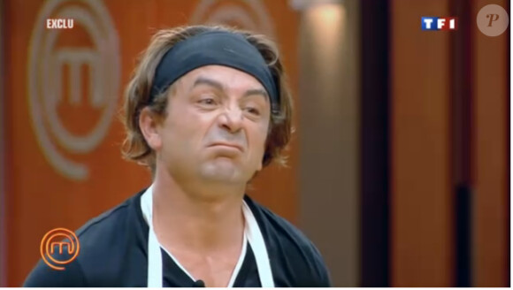 Xavier pas content dans Masterchef 2, jeudi 20 octobre 2011 sur TF1