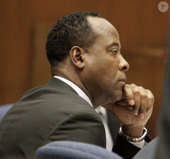 Procès de Conrad Murray, à Los Angeles le 19 octobre 2011 - ici Conrad Murray