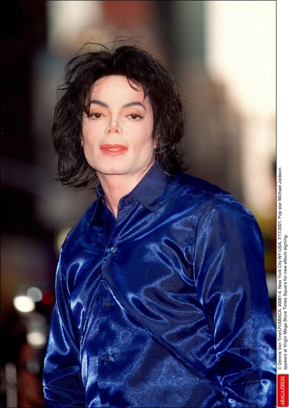 Michael Jackson en 2001