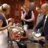 Claire et les chefs dans Masterchef 2, jeudi 20 octobre 2011 sur TF1