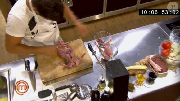 Karim cuisine dans Masterchef 2, jeudi 20 octobre 2011 sur TF1