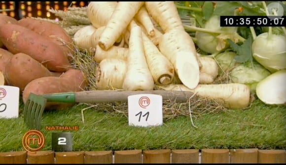 Des légumes racines dans Masterchef 2, jeudi 20 octobre 2011 sur TF1