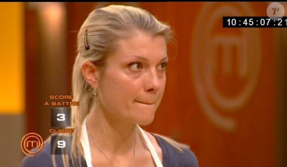 Claire dans Masterchef 2, jeudi 20 octobre 2011 sur TF1