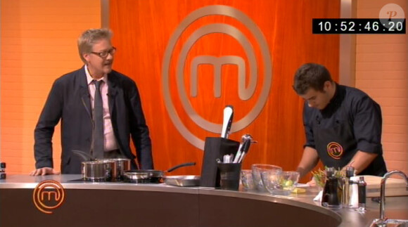 Karim et Sébastien Demorand dans Masterchef 2, jeudi 20 octobre 2011 sur TF1