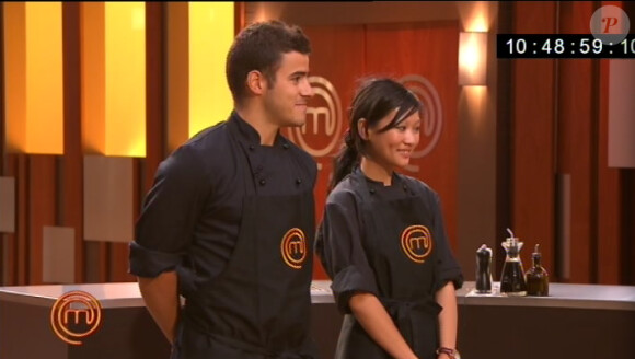 Karim et Nathalie dans Masterchef 2, jeudi 20 octobre 2011 sur TF1