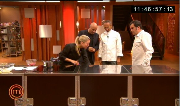 Claire et les chefs dans Masterchef 2, jeudi 20 octobre 2011 sur TF1