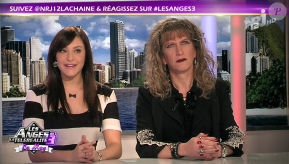 Morganne et Brigitte dans les Anges de la télé - Le Mag, vendredi 21 octobre 2011 sur TF1
