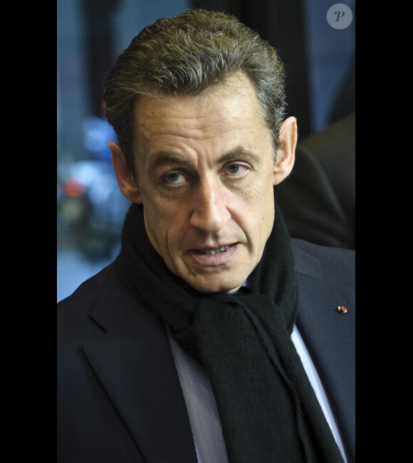 Nicolas Sarkozy à Bruxelles en octobre 2011