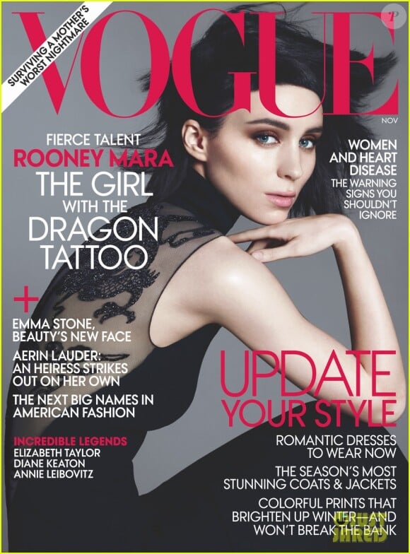 La couverture de Vogue US avec Rooney Mara