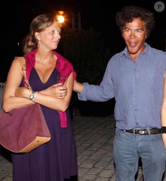 Igor Bogdanoff et son épouse à St Tropez en Août 2011