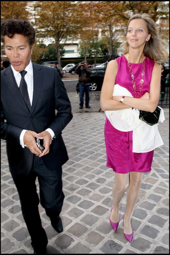 Igor Bogdanoff le jour de son mariage à Paris avec Amélie de Bourbon Parme, le 1er Octobre 2009.