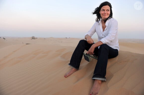 Marianne Denicourt lors du festival du film d'Abou Dhabi le 20 octobre 2011