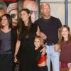 Bruce Willis et Emma Heming en famille en 2001