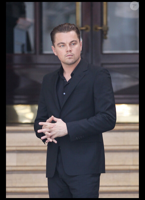 Leonardo DiCaprio à Paris le 6 avril 2011.