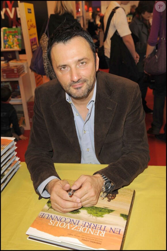 Frédéric Lopez en mars 2010 au Salon du livre