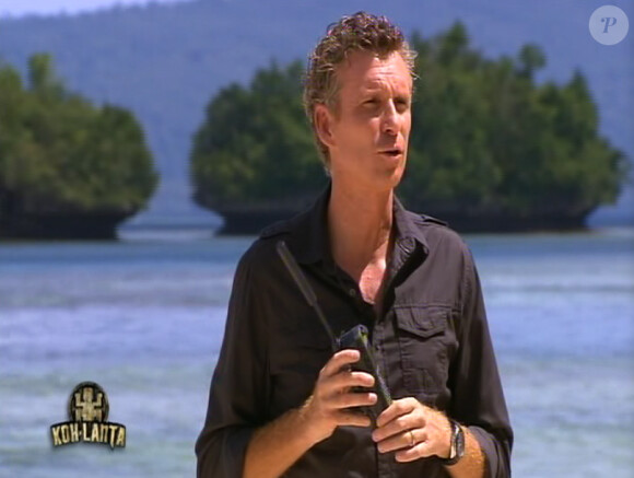 Denis Brogniart dans Koh Lanta Raja Ampat le vendredi 28 octobre 2011 sur TF1