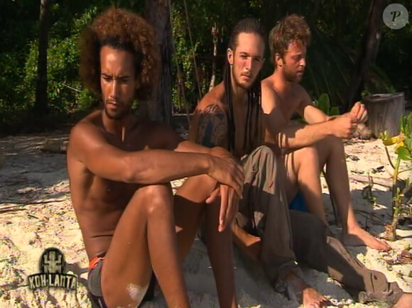 Laurent, Anthony et Martin dans Koh Lanta Raja Ampat le vendredi 28 octobre 2011 sur TF1