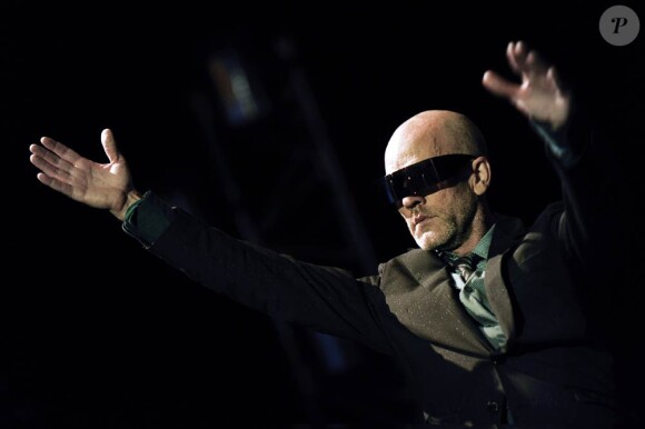 Michael Stipe et R.E.M. en concert en 2008