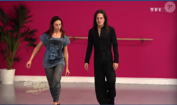 Francis Lalanne et Sylvia, dans Danse avec les stars 2, samedi 29 octobre 2011 sur TF1