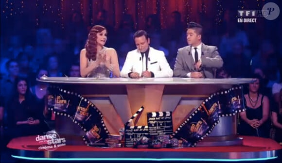 Le jury dans Danse avec les stars 2, samedi 29 octobre 2011 sur TF1