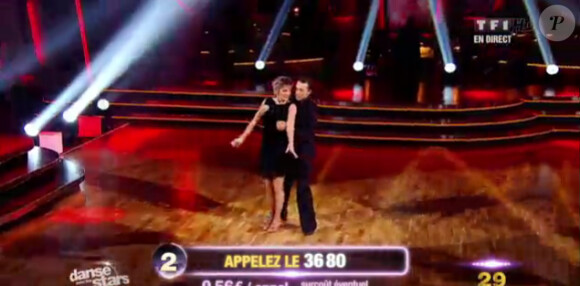 Véronique Jannot et Grégoire en ballottage dans Danse avec les stars 2, samedi 29 octobre 2011 sur TF1