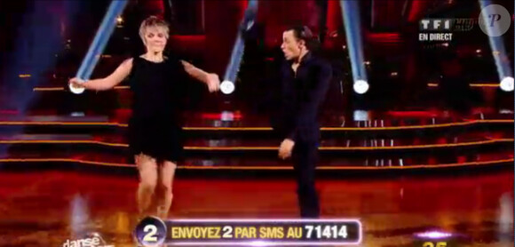 Véronique Jannot et Grégoire en ballottage dans Danse avec les stars 2, samedi 29 octobre 2011 sur TF1