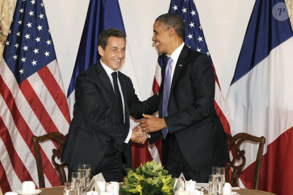 Nicolas Sarkozy et Barack Obama, deux présidents aux relations très cordiales 